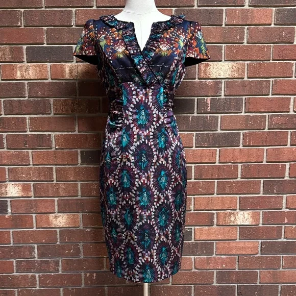 kay unger silk dress Kay Unger Bateau Neckline Long Dress 55113233